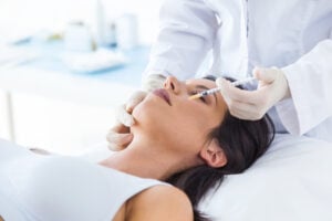 Chadwell Facial Plastics - Woman Receiving Botox